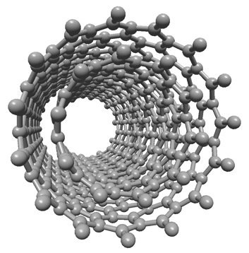 Un nanotube de carbone